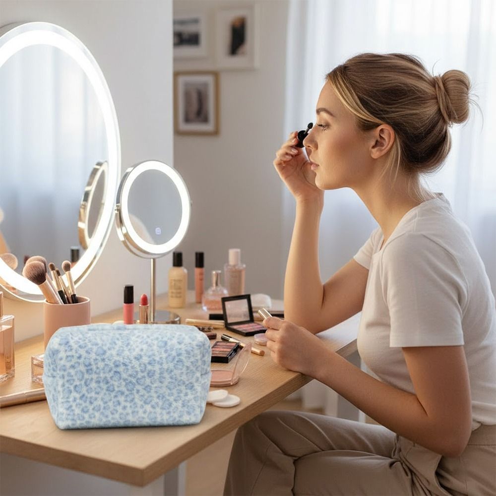 กระเป๋าเครื่องสำอางขนฟูคุณภาพส - Cosmetic Bags บทวิจารณ์และราคา