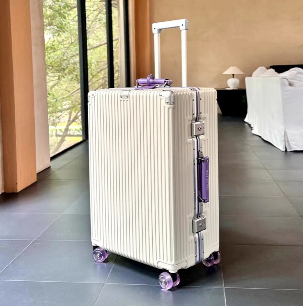 กระเป๋าเดินทางล้อลากคุณภาพสูง  - Aluminum Frame Carry On Luggage บทวิจารณ์และราคา