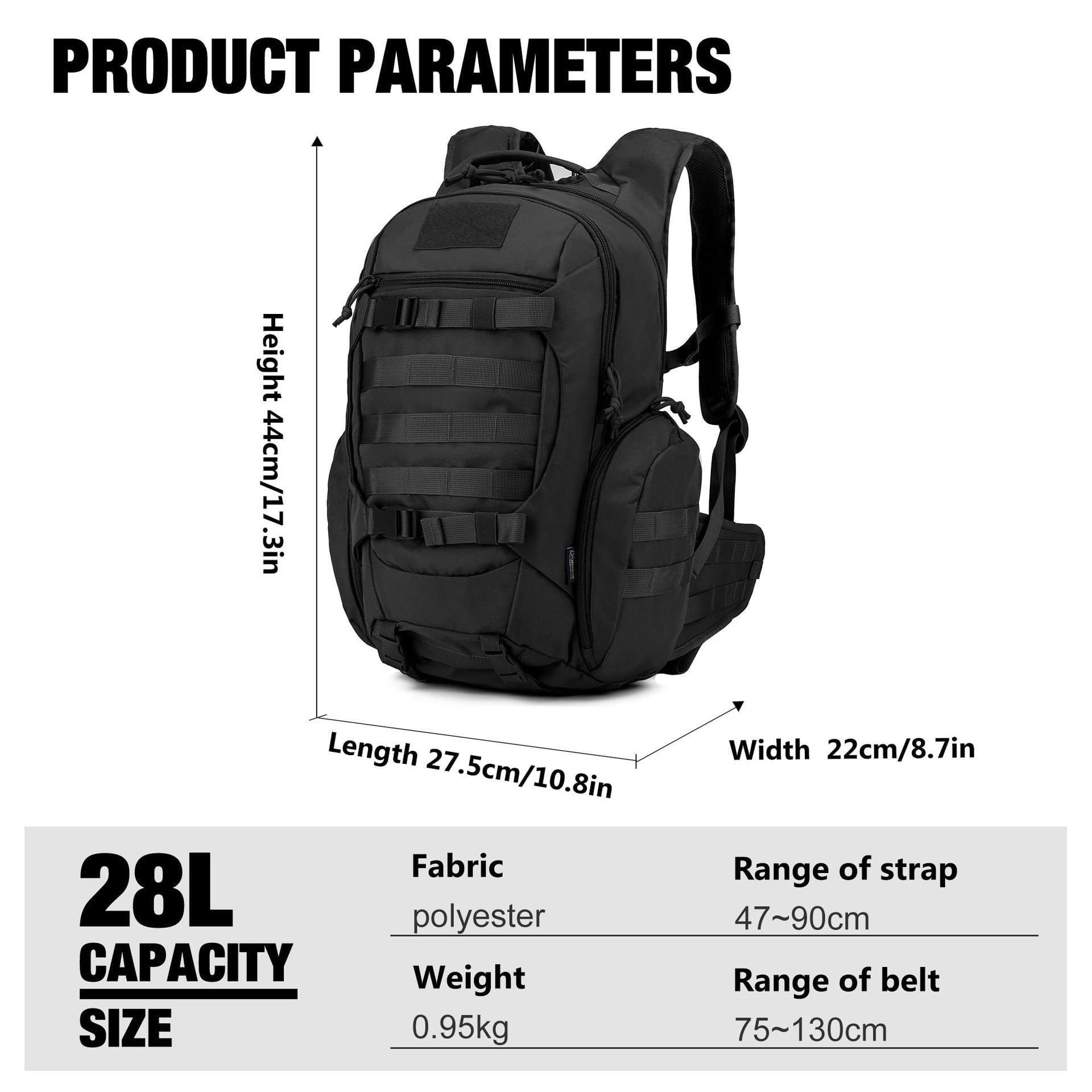 กระเป๋าเป้สะพายหลัง QX Tactica - Backpacks บทวิจารณ์และราคา