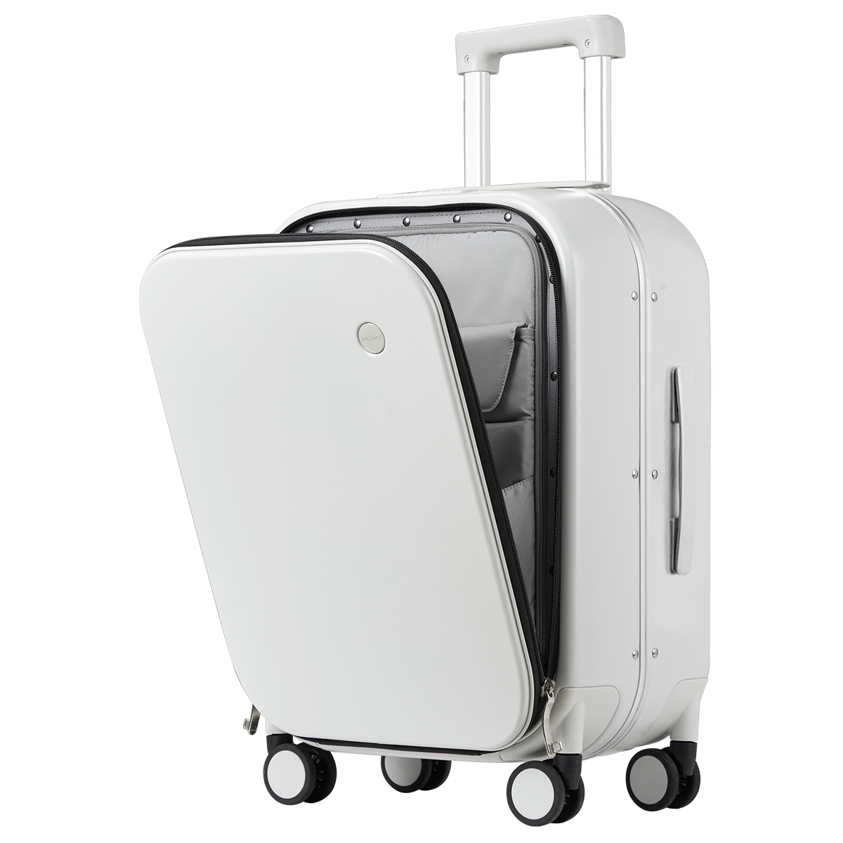 Mixi การออกแบบสิทธิบัตรกรอบอลู - Foldable Rolling Luggage Bag บทวิจารณ์และราคา