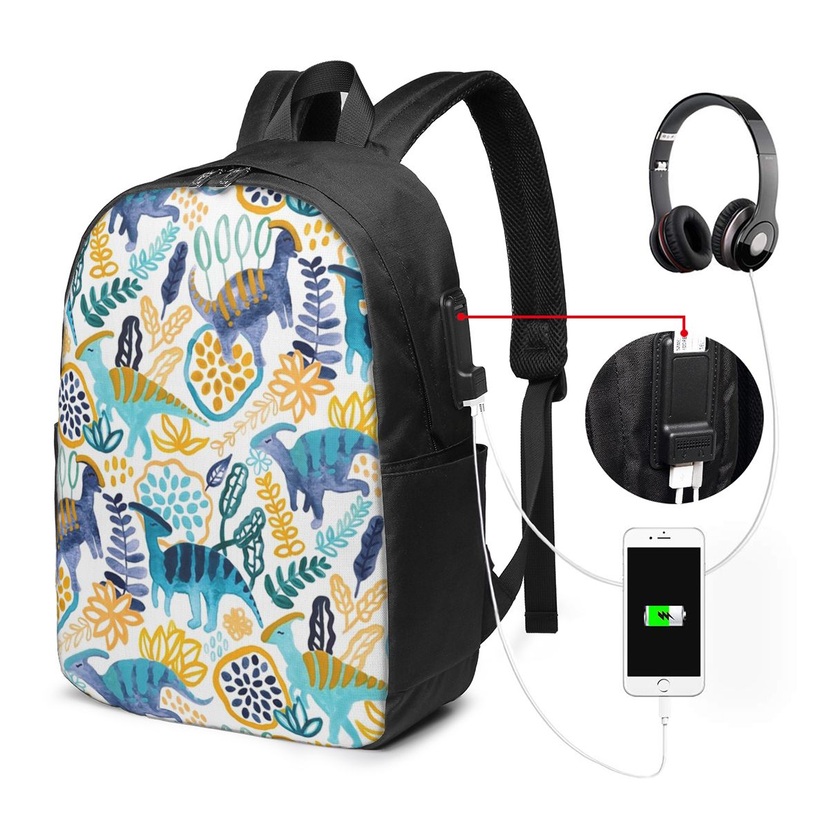 กัวเช่ พาราซัวโรโลฟัสกระเป๋าเป - Backpacks บทวิจารณ์และราคา