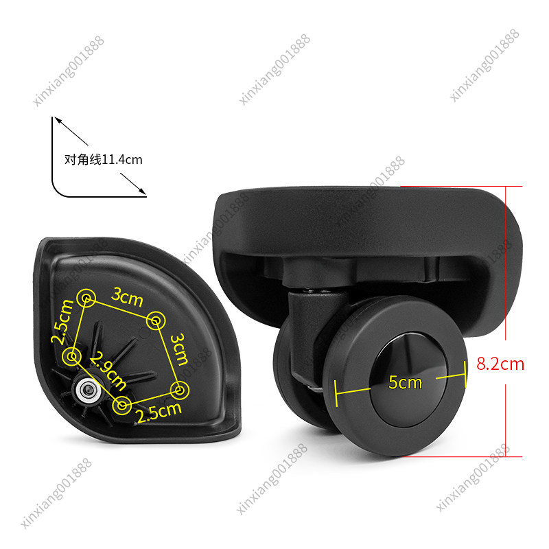ล้ออะไหล่แบบเงียบ ShengYuan C2 - Silent Replacement Luggage Wheels บทวิจารณ์และราคา
