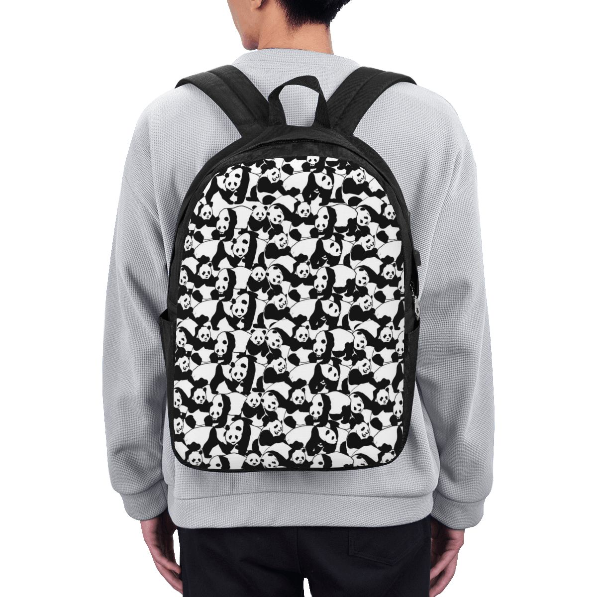 แพนด้าแพทเทิร์นกระเป๋าเป้สะพาย - Backpacks บทวิจารณ์และราคา